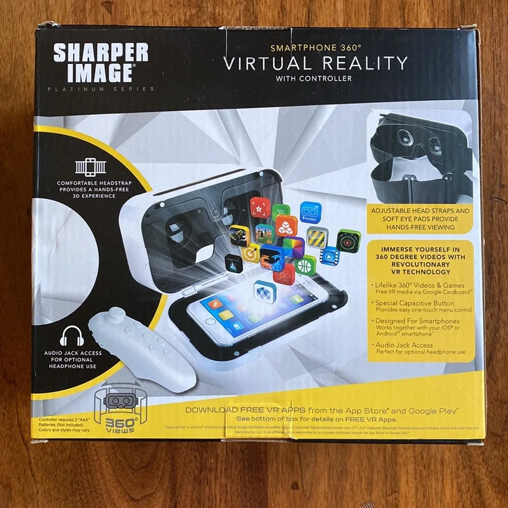 Sharper image virtual reality With controller